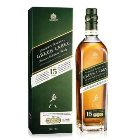 WHISKY JOHNNIE WALKER GREEN LABEL 750 ML