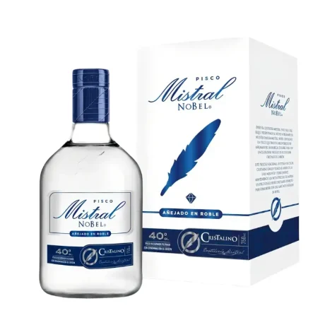 PISCO MISTRAL NOBEL CRISTALINO  750 ML