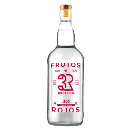 PISCO TRES ERRES FRUTOS ROJOS 1L