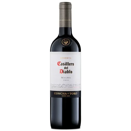 VINO CASILLERO DEL DIABLO MALBEC 750 ML