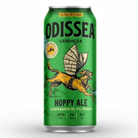 CERVEZA ODISSEA HOPPY ALE 470cc