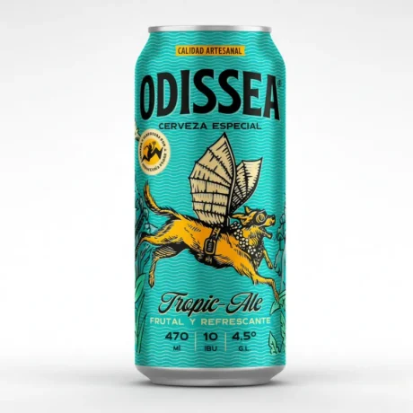 CERVEZA ODISSEA TROPIC ALE 470cc
