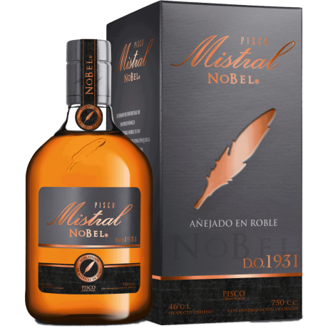 Pisco Mistral Nobel D.O 1931 46° 750cc