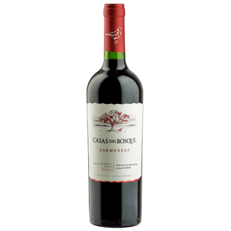 Vino Casas del Bosque Reserva Carmenere 750cc