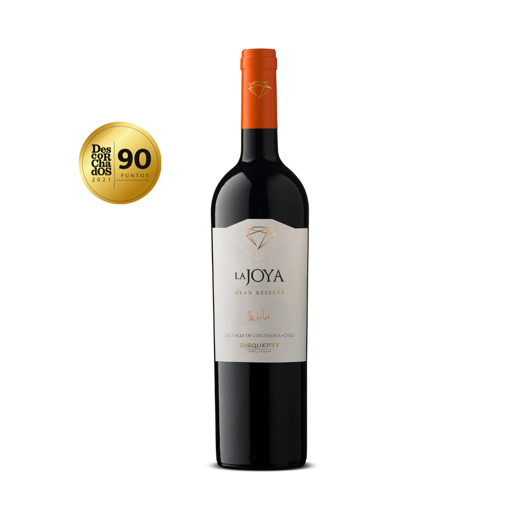Vino La Joya Bisquertt Gran Reserva Merlot 750cc