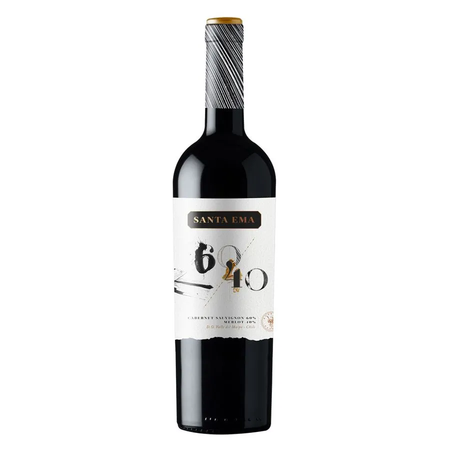 Vino Santa Ema 60:40 gran Reserva Ensamblaje 750 cc