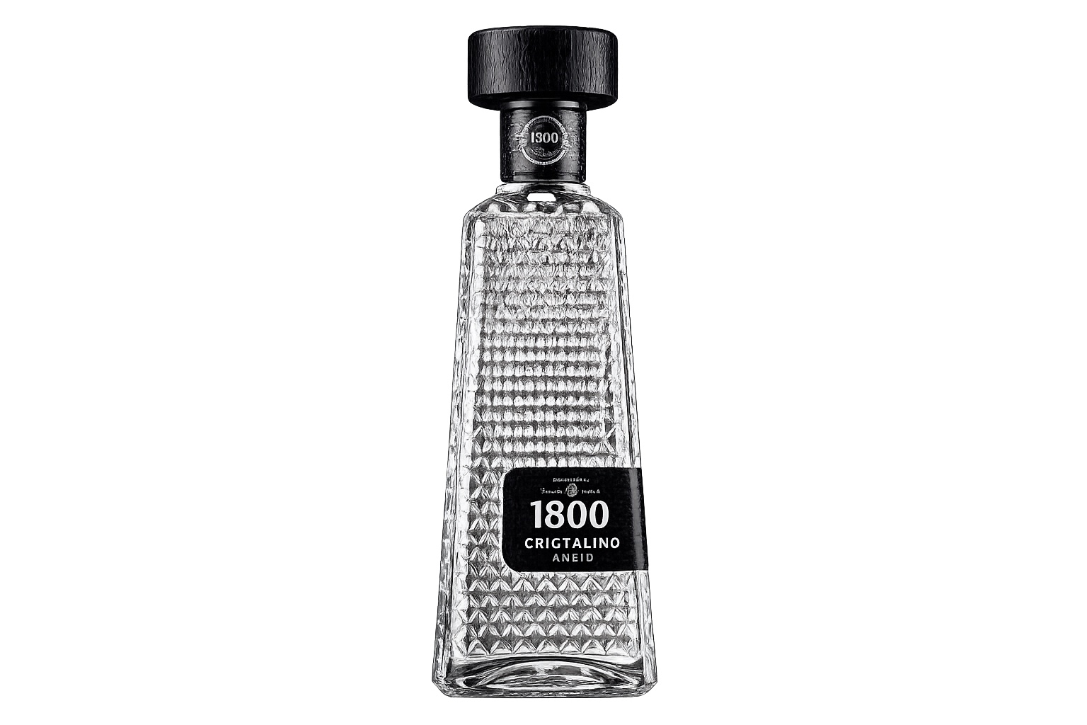 BOTELLA TEQUILA 1800 CRISTALINO